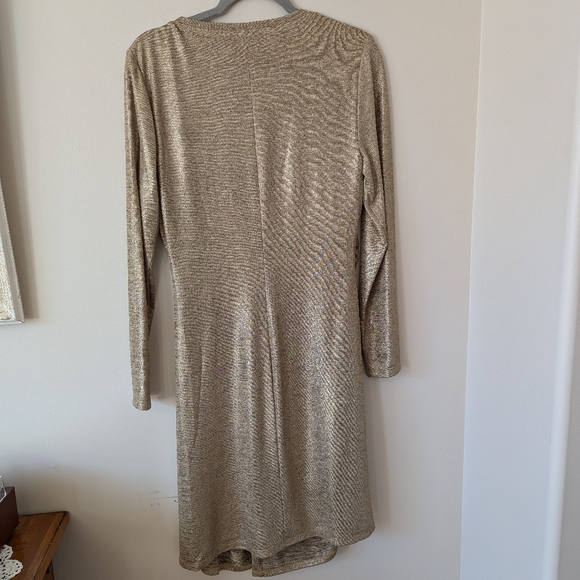 Lauren Ralph Lauren Gold Midi Dress - Picture 4 of 7